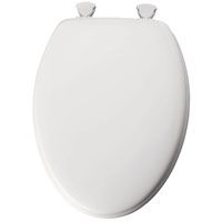 TOILET SEAT ELONG WOOD WHITE