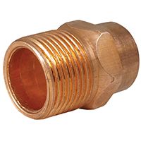 ADAPTER COPPER MALE 3/4IN