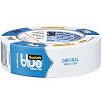 ScotchBlue 2090-36A Long, Multi-Use Painter's Tape, 60 yd L, 1.41 in W, 5 mil Thick, Acrylic Adhesive, Blue