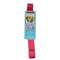 COLLAR NYLON RED ADJ 1IN