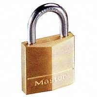 PADLOCK BRS KD VRTCLR 5/8IN