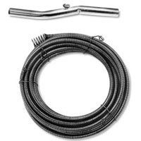 COBRA TOOLS 20000 Series 20250 Drain Pipe Auger, 3/8 in Dia Cable, Speed-Grip Handle, Steel
