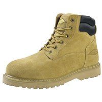 Diamondback Hiker Work Boot, 8 In, Unisex, Beige, Suede Leather