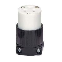 CONNECTOR IND 15A 125V BLACK