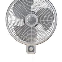 FAN WALL MNT 3-SPD 16IN WH/GRY