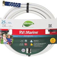 HOSE MARINE/CAMPER WH 1/2X25FT