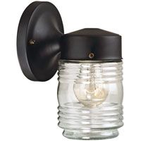 FIXTURE PORCH WLMT 1LT BLACK