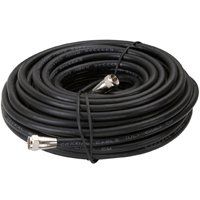 CABLE COAX RG6/F CONN 50FT BLK