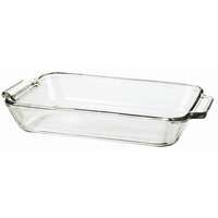 Oneida Oven Basics 81935OBL11 Bake Dish, 3 qt Capacity, Glass, Clear