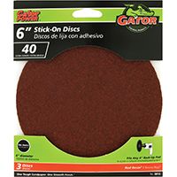 6IN 40GRIT PSA DISC 3PK