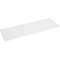 Knape & Vogt 1980 WH 10X48 Shelf Board, 200 lb Weight Capacity, 5-Shelf, 48 in L, 10 in W, Particleboard