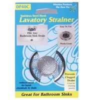 STRAINER BASKET LAV MESH SS