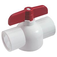 BALL VALVE PVC 1/2 SLIP