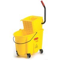 BUCKET MOP YEL W/WRINGER 35QT