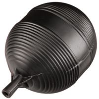 TOILET TANK FLOAT BALL BLACK