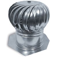 Master Flow AIC14 Rotary Turbine Ventilator, Aluminum