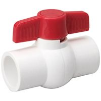 BALL VALVE PVC 1/2SOLV