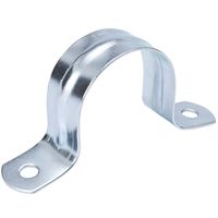 B & K G13-050HC Pipe Strap, 1/2 in Opening, Galvanized Steel