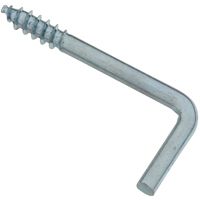 HOOK SCREW L SQ 1-13/16IN ZNC