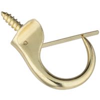 HOOK CUP SFETY 1-1/4IN BRT BRS