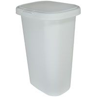 WASTEBASKET WHITE 53QT