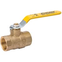 B & K 107-828NL Ball Valve, 2 in FPT x FPT, 2 Ports/Ways, Brass