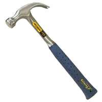 Estwing E3-16C Curved Claw Hammer, 16 oz Head, Steel Head, 13 in OAL, Blue Handle