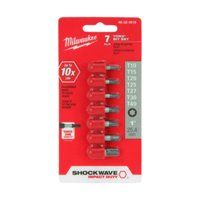 BIT INSERT TORX SET 7PC