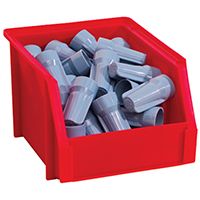 STORAGE BIN SMALL RED