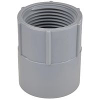 ADAPTER CNDT PVC F GRY 1-1/2IN