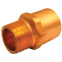 ADAPTER COPPER MALE 3/4X1/2IN