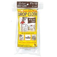 CLOTH DROP PLASTIC 2MIL 9X12FT