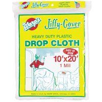 CLOTH DROP PLSTC 1MIL 10X20FT