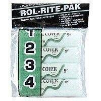 ROLLER COVER POLY 4PK 9X3/8IN