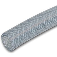 UDP T12 Series T12005005/RBVNL Braided Tubing, 75 ft L, Clear