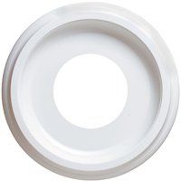 Westinghouse 7703700 Ceiling Medallion, 9-3/4 in Dia, Plastic