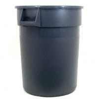CONTAINER ROUND GRAY 32 GAL