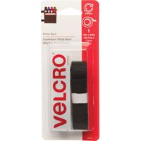 FASTENER VELCRO TAPE 18IN BLK