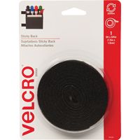 FASTENER VELCRO TAPE 5FT BLACK