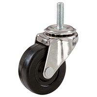 CASTER SWIVEL SOFT RUBBER 2IN