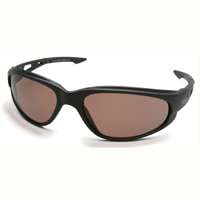 Edge TSM215 Polarized Safety Glasses, Nylon Frame, Black Frame