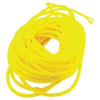 ROPE POLYP TWIST YEL 1/4X100FT