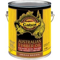 OIL AU TIMBER JARRAH BROWN GA