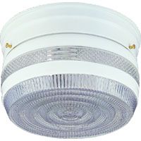Boston Harbor Dimmable Ceiling Light Fixture, (2) 60/13 W Medium A19, White,F14WH02