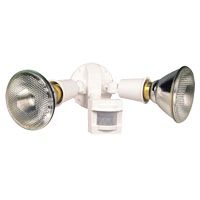 FLOODLIGHT AUTO/MOTN 2LT WHITE