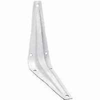 BRACKET SHELF UTLTY 6X8 WHITE