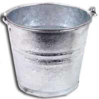 BUCKET WATER HTDP MTL 2 QT