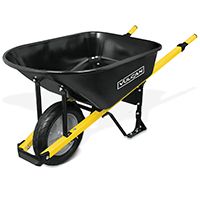 WHEELBARROW STEEL TRAY 6 CU FT