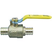 VALVE BALL PEX 3/4 INCH BRASS