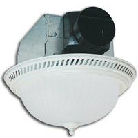 FAN/LIGHT BATH COMBO 70CFM WHT